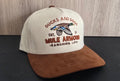 Gorra duck n dogs beige con cafe