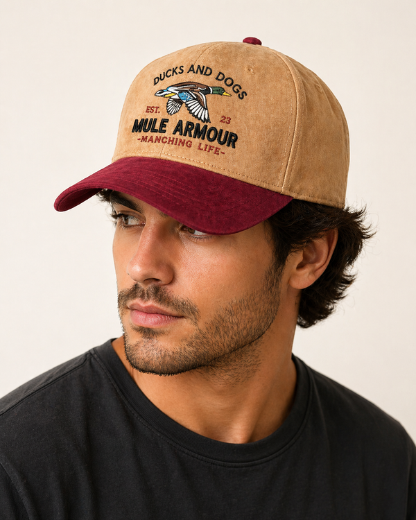 Gorra duck n dogs cafe con guindo