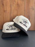 Gorra duck n dogs blanco con negro